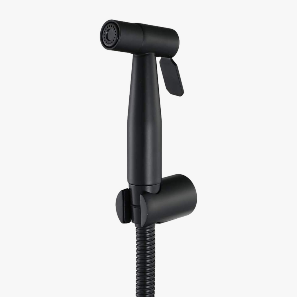 Douchette à main pour bidet noir